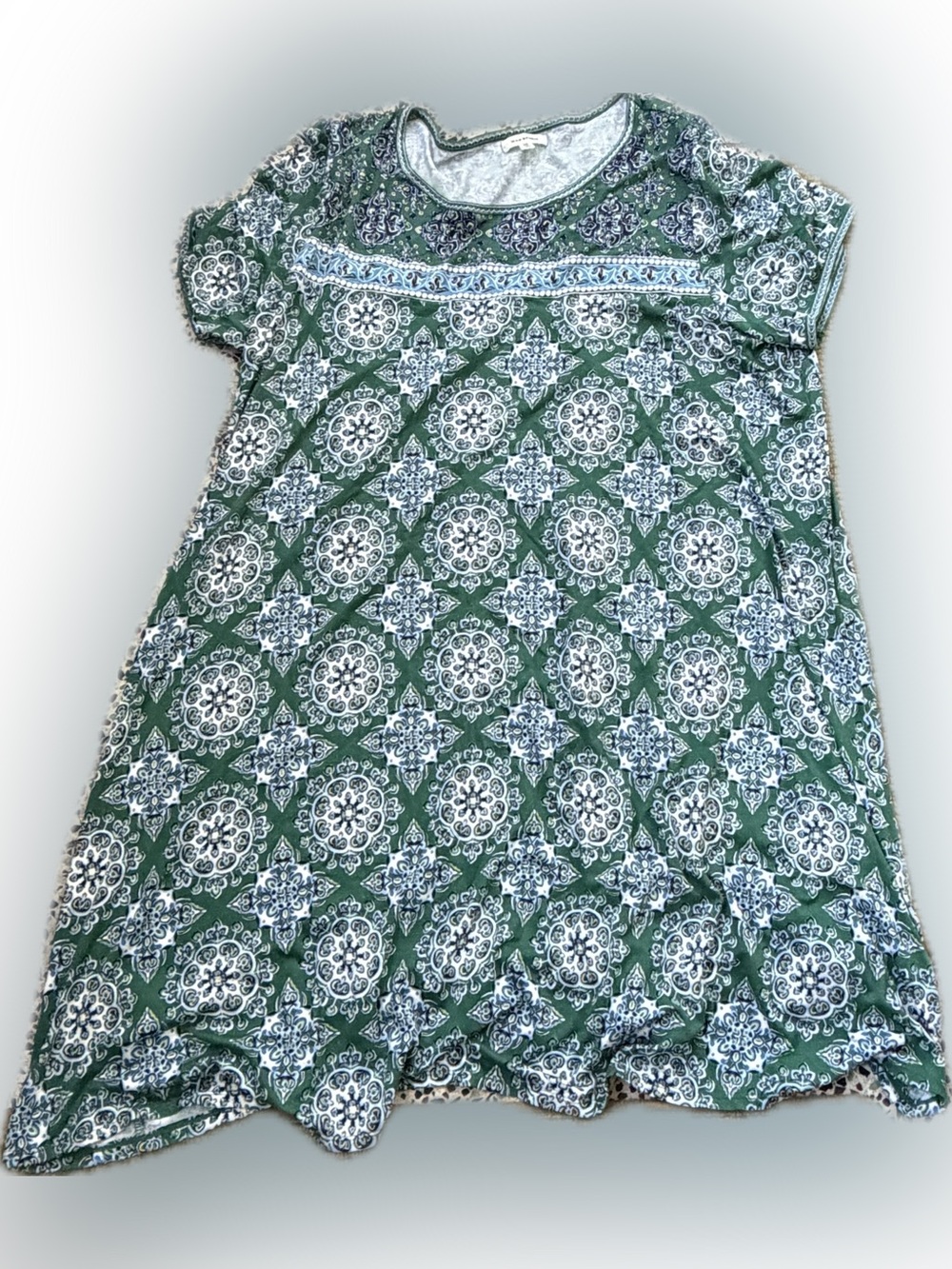 Mosaic Green Max Studio Dress
